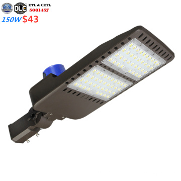 IP65 150W Led Street Light Price List , Led Shoe Box Light Manufacturer , barber pole light Cases Fixtures